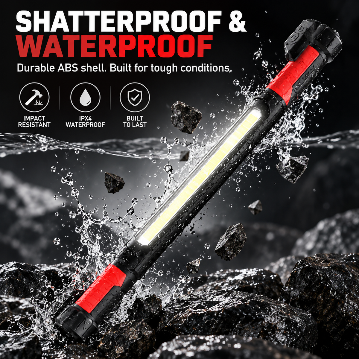 Magnetic 360° Rechargeable Underhood Work Light